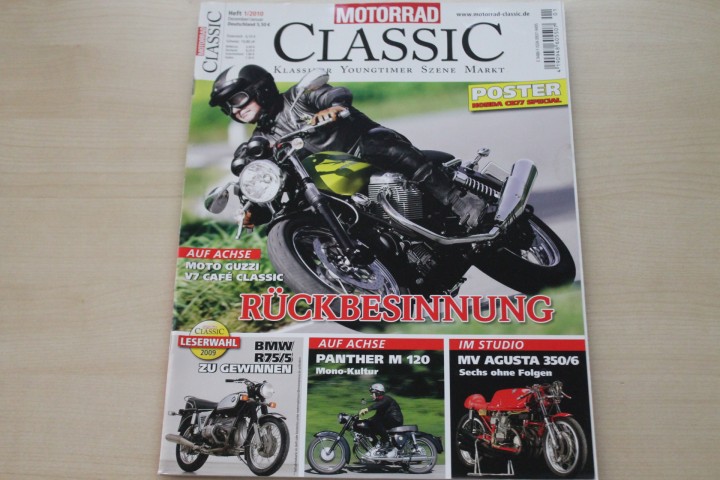 Deckblatt Motorrad Classic (01/2010)